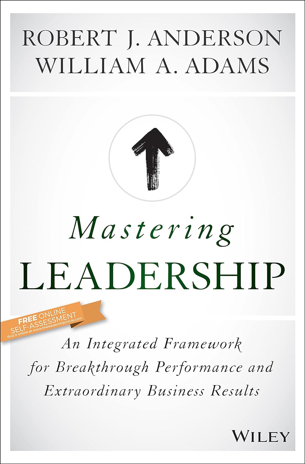 book cover of mastering leadership by robert anderson