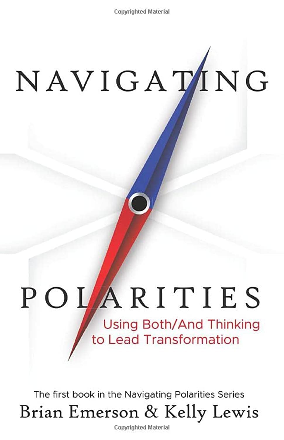 Book cover of navigating polarities by brian emerson