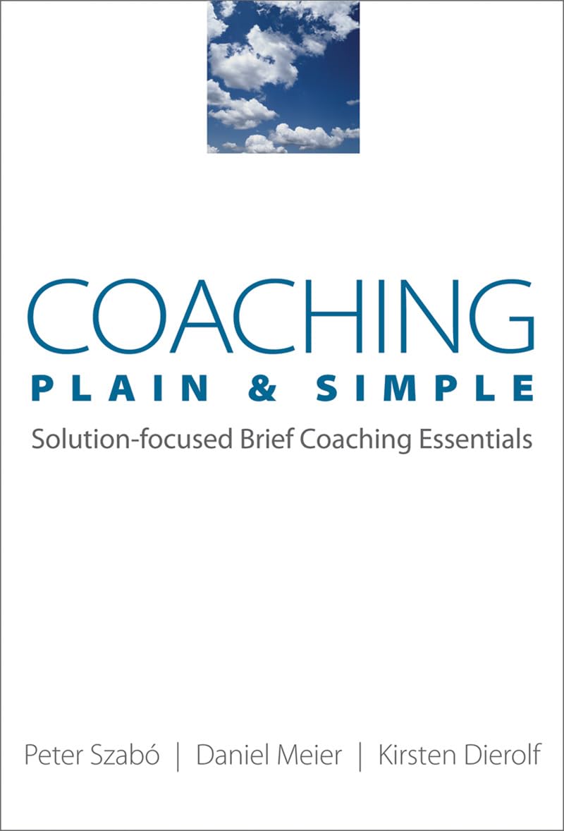 book cover of coaching plain and simple