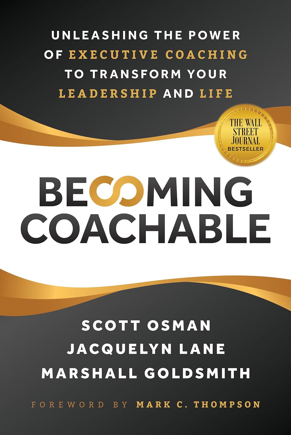 book cover of becoming coachable by marshall goldsmith